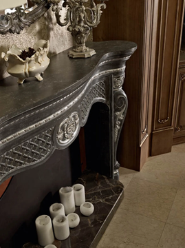 MOSCA - Walnut boiserie with integrated lighting by Martini Interiors - view 3
